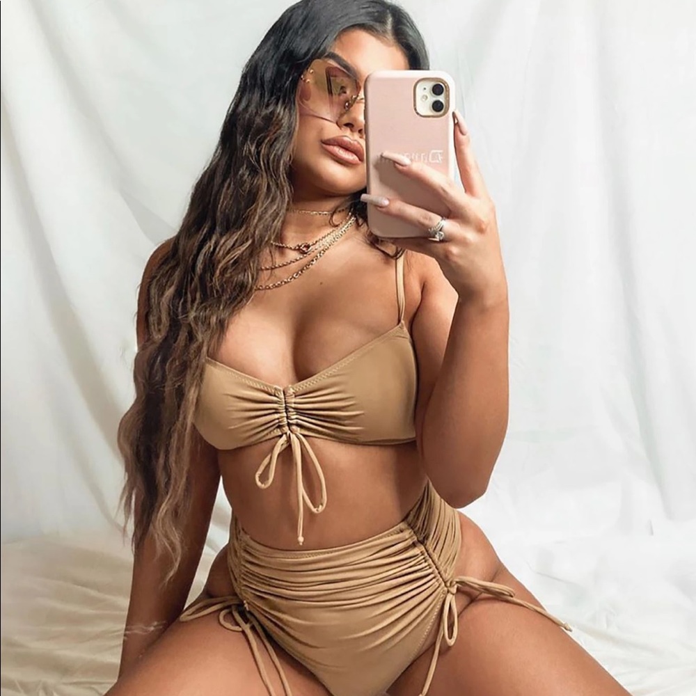 Margaritas ruched 2 piece bikini